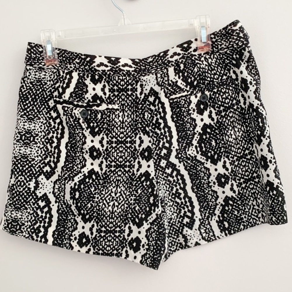 LOFT Snake Print Shorts